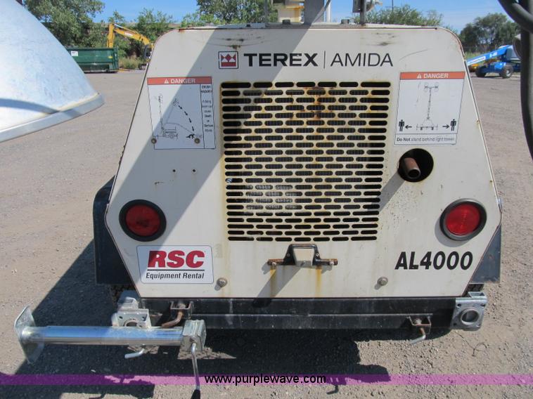 image for item B2837 2007 Terex Amida portable light tower