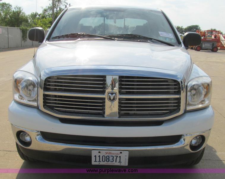 image for item B2844 2008 Dodge Ram 1500 Big Horn Edition Quad Cab pickup truck