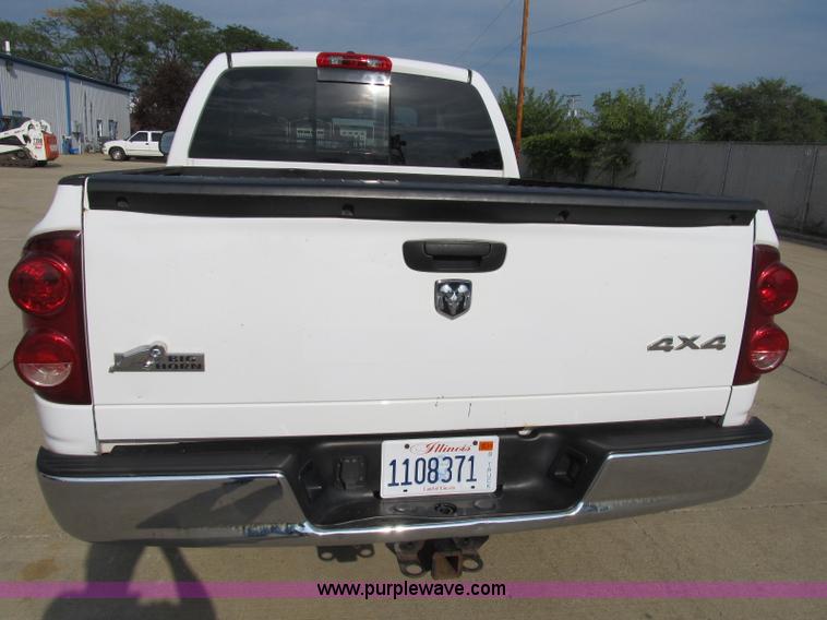 image for item B2844 2008 Dodge Ram 1500 Big Horn Edition Quad Cab pickup truck