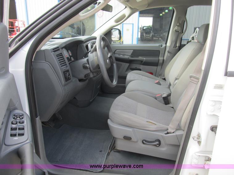 image for item B2844 2008 Dodge Ram 1500 Big Horn Edition Quad Cab pickup truck