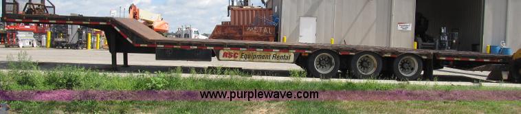 image for item B2845 2007 Ledwell Hydra-Tail 48' tilt bed trailer