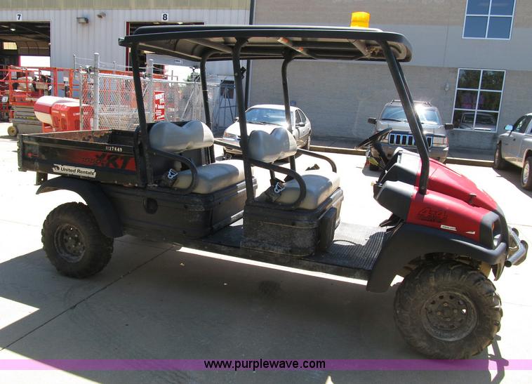 image for item B2848 2009 Ingersoll Rand XRT1550 SE club car utility vehicle
