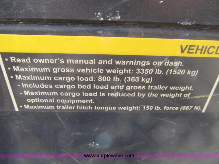 image for item B2848 2009 Ingersoll Rand XRT1550 SE club car utility vehicle