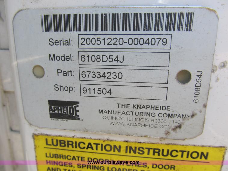 image for item B2851 2006 Ford F350 XL Super Duty service truck