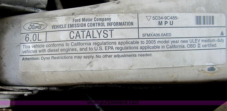 image for item B2853 2005 Ford F350 XL Super Duty service truck