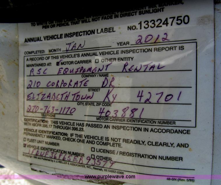 image for item B2853 2005 Ford F350 XL Super Duty service truck