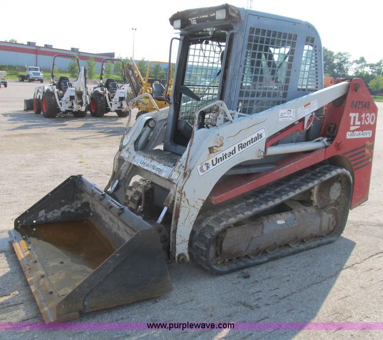 image for item B2865 2006 Takeuchi TL130C track skid steer