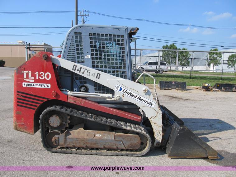 image for item B2865 2006 Takeuchi TL130C track skid steer