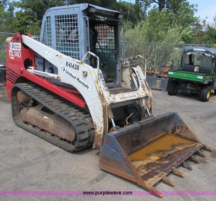 image for item B2869 2006 Takeuchi TL140CR track skid steer