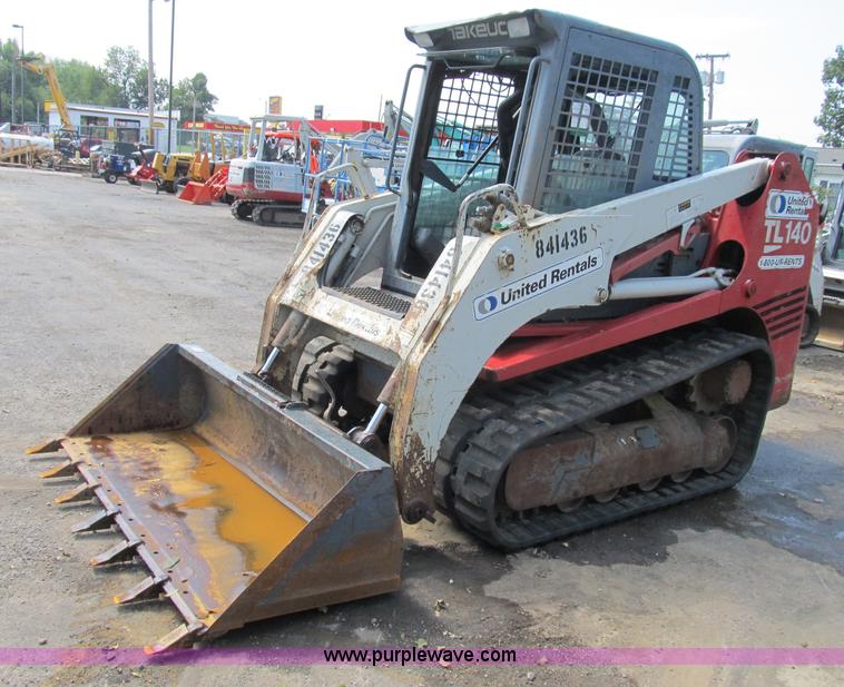 image for item B2869 2006 Takeuchi TL140CR track skid steer