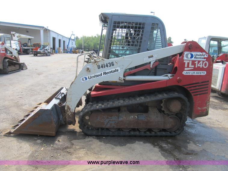 image for item B2869 2006 Takeuchi TL140CR track skid steer