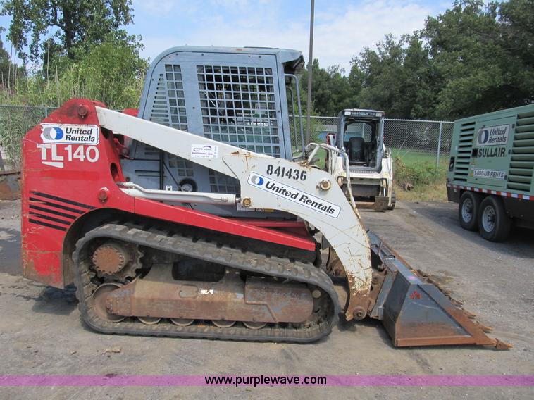 image for item B2869 2006 Takeuchi TL140CR track skid steer