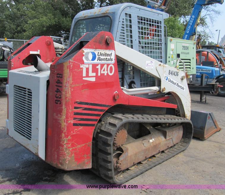 image for item B2869 2006 Takeuchi TL140CR track skid steer