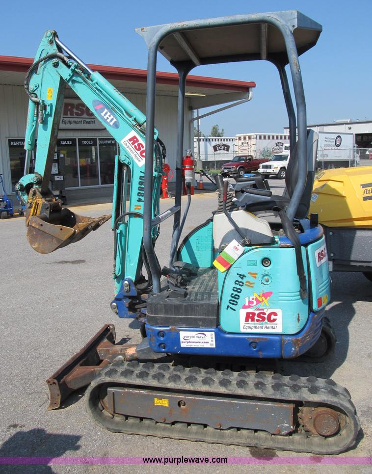 image for item B2870 2007 IHI 15NX2 mini excavator