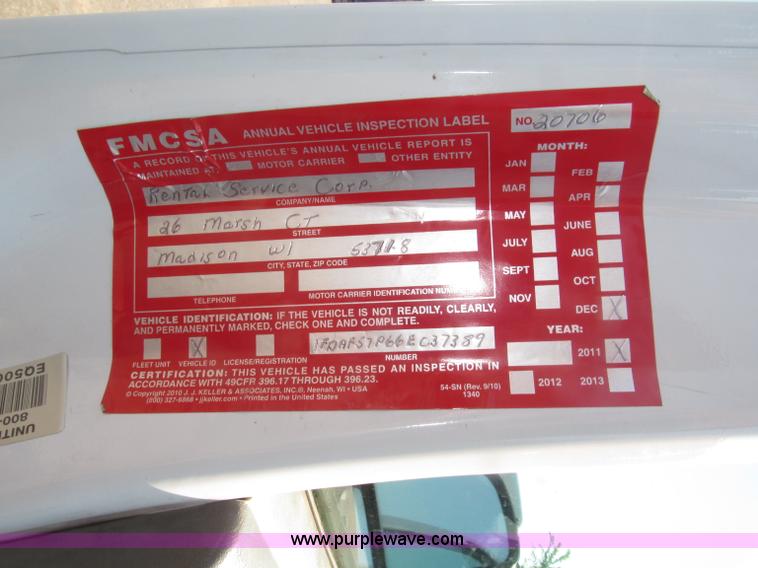 image for item B5209 2006 Ford F550 XL Super Duty service truck