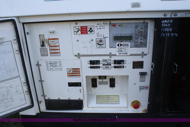 image for item B6894 2007 Wacker G25 portable generator