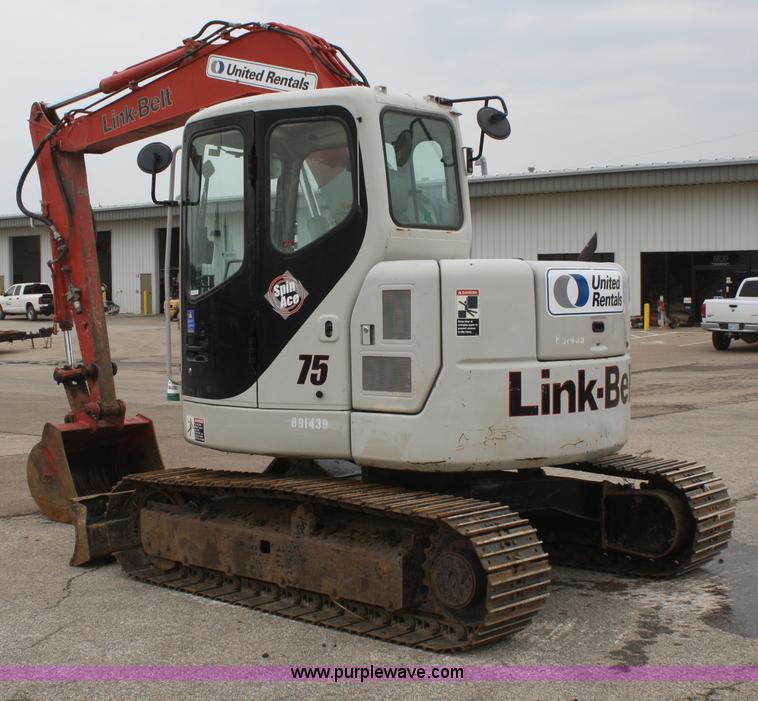 image for item B6971 2004 Link-Belt 75MSR mini excavator