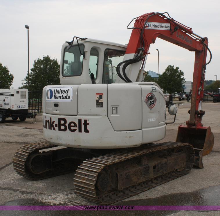 image for item B6971 2004 Link-Belt 75MSR mini excavator