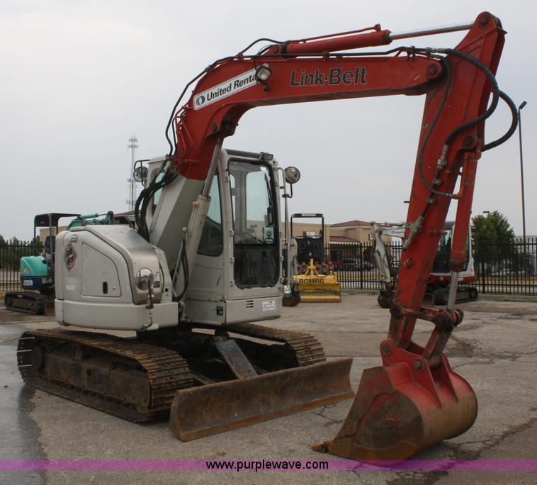 image for item B6971 2004 Link-Belt 75MSR mini excavator