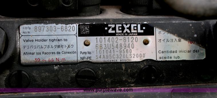 image for item B6971 2004 Link-Belt 75MSR mini excavator