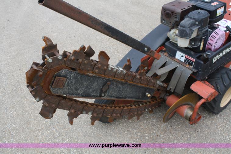 image for item B6977 2006 Ditch Witch 1230 walk behind trencher
