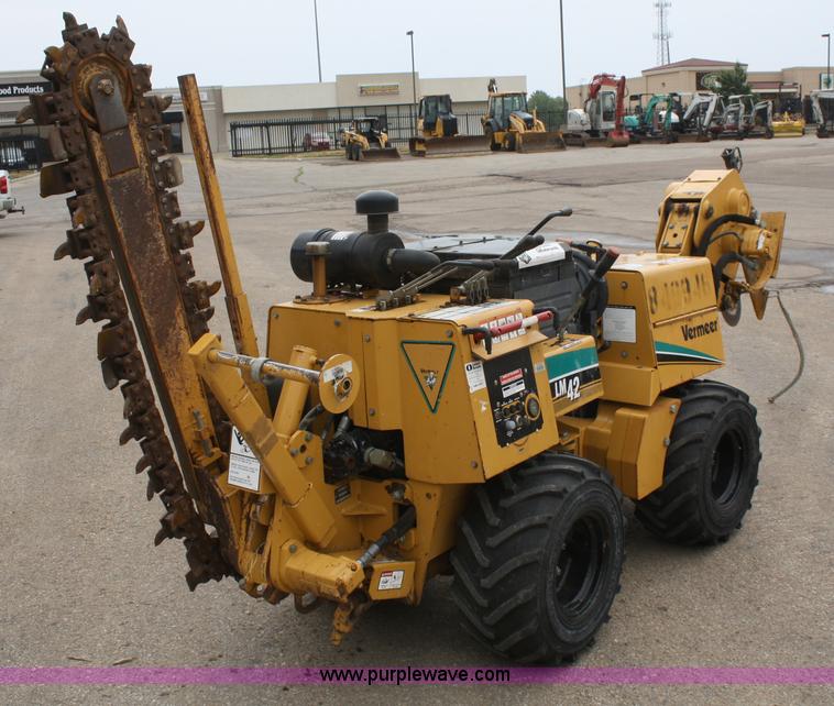 image for item B6978 2006 Vermeer LM42 trencher cable plow