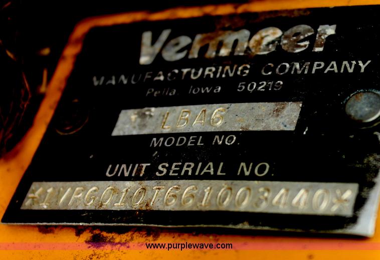 image for item B6978 2006 Vermeer LM42 trencher cable plow