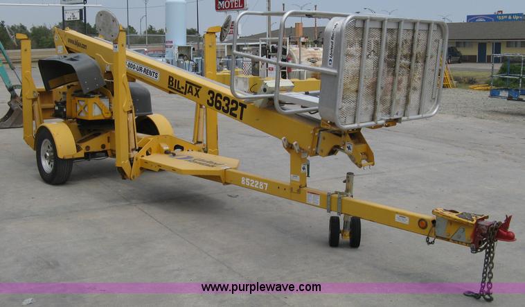 image for item B8058 2006 Bil-jax 3632T portable telescopic boom lift
