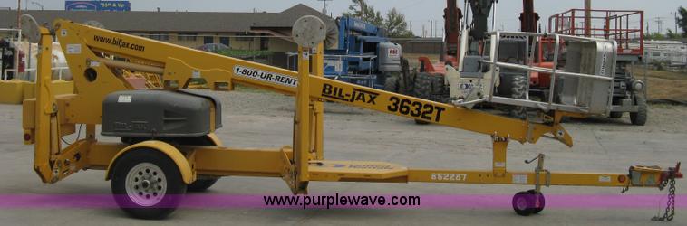 image for item B8058 2006 Bil-jax 3632T portable telescopic boom lift