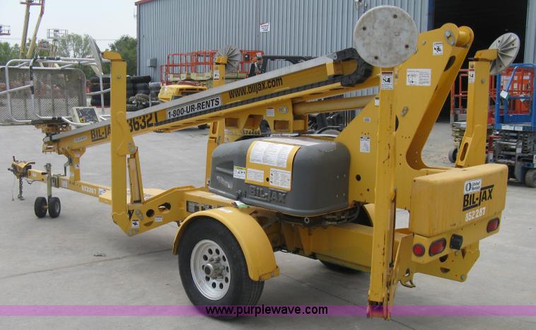 image for item B8058 2006 Bil-jax 3632T portable telescopic boom lift