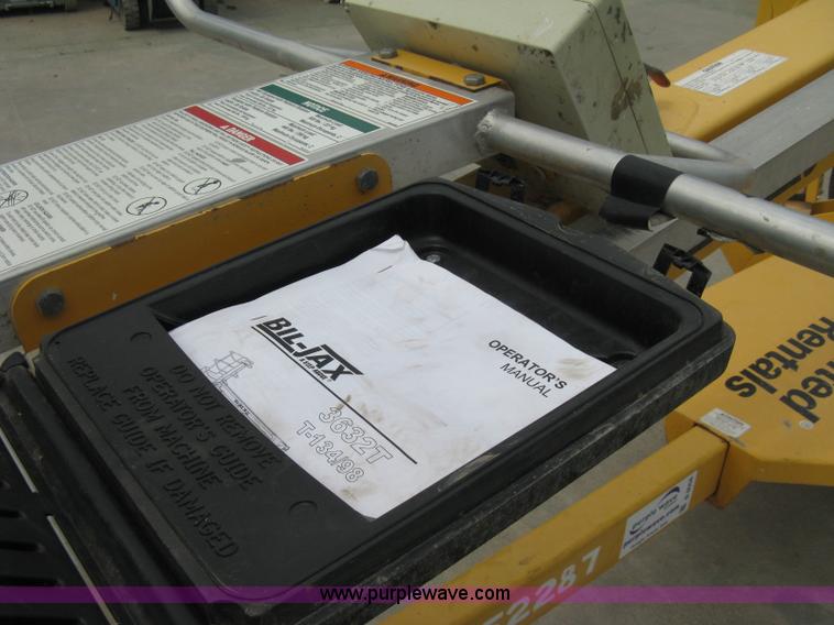 image for item B8058 2006 Bil-jax 3632T portable telescopic boom lift