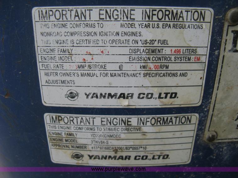 image for item B8059 2007 IHI 30NX-2 mini excavator