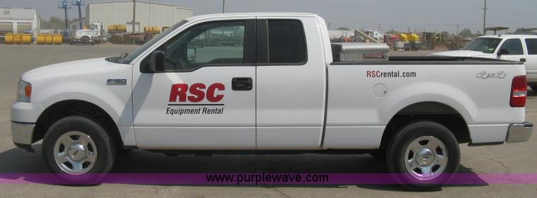 image for item B8064 2007 Ford F150 XLT SuperCab pickup truck