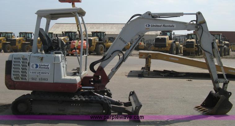 image for item B8067 2004 Takeuchi TB135 compact excavator