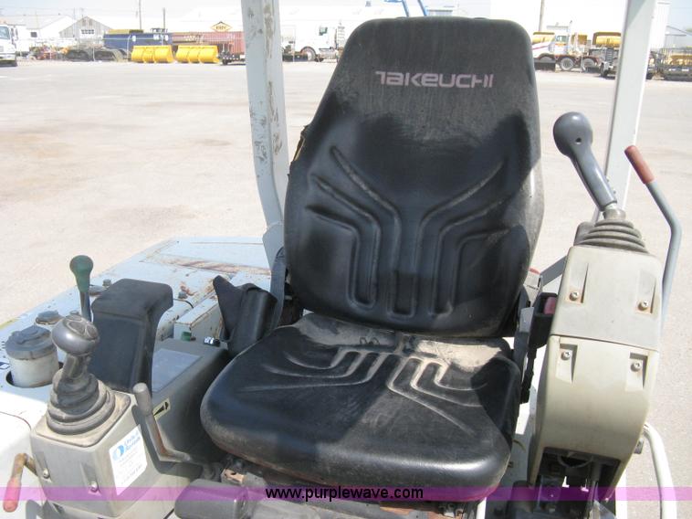 image for item B8067 2004 Takeuchi TB135 compact excavator