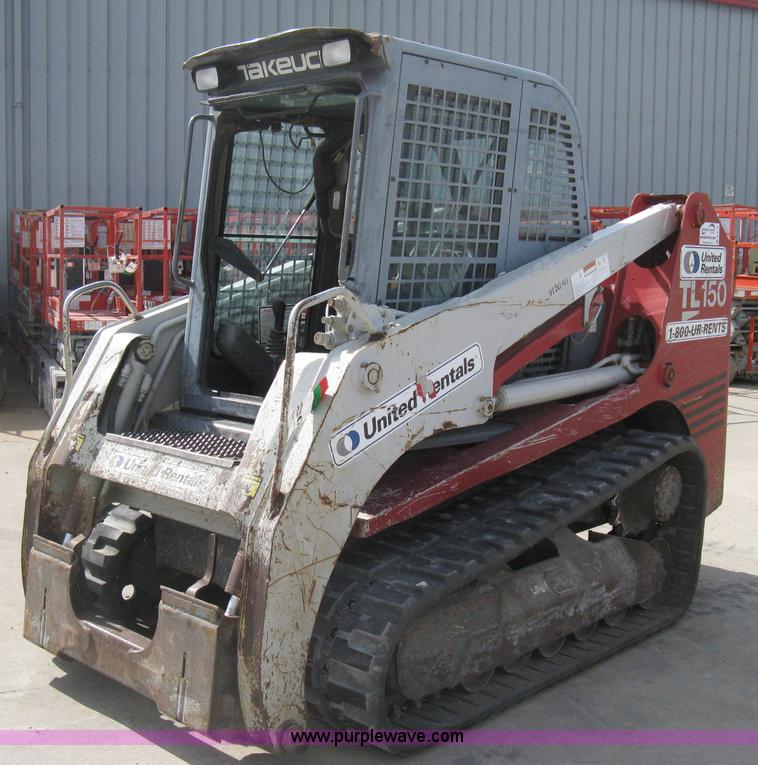 image for item B8116 2006 Takeuchi TL150C track skid steer
