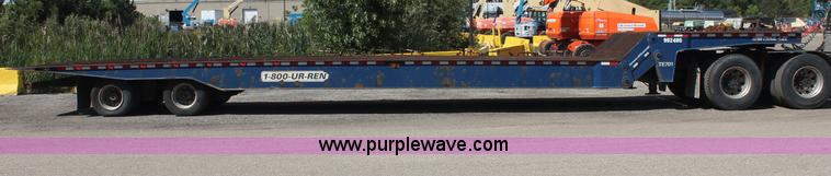 image for item C2783 2007 Trail-Eze TE701 48' heavy duty slide axle trailer