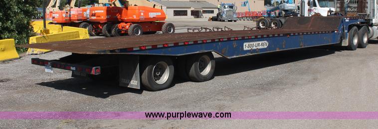 image for item C2783 2007 Trail-Eze TE701 48' heavy duty slide axle trailer