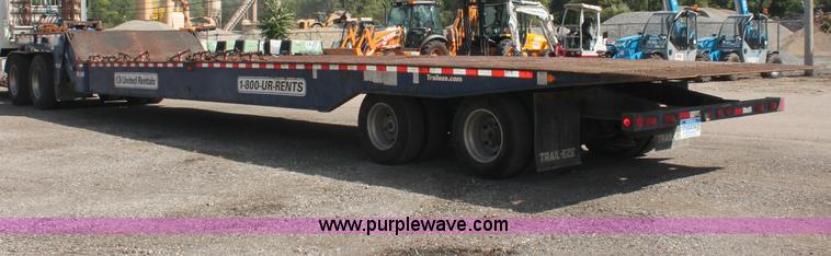 image for item C2783 2007 Trail-Eze TE701 48' heavy duty slide axle trailer