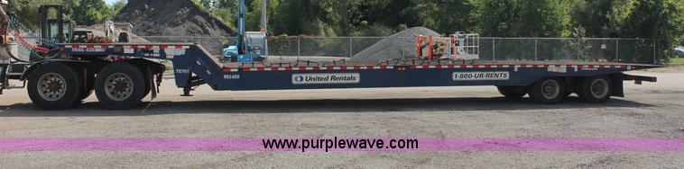 image for item C2783 2007 Trail-Eze TE701 48' heavy duty slide axle trailer