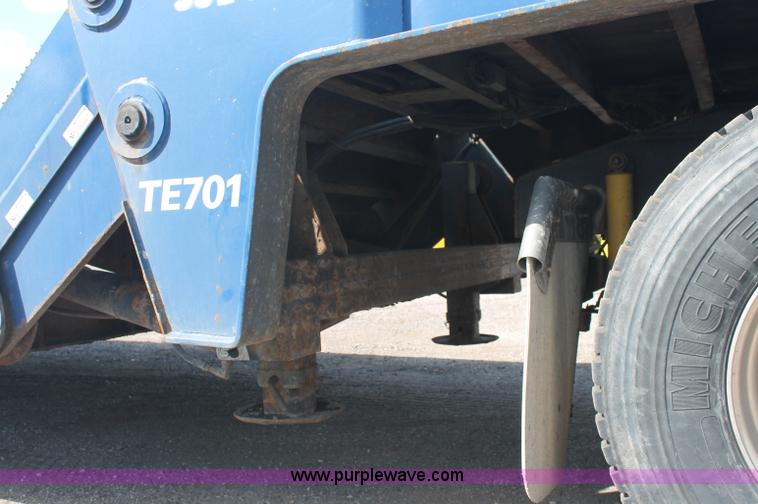 image for item C2783 2007 Trail-Eze TE701 48' heavy duty slide axle trailer