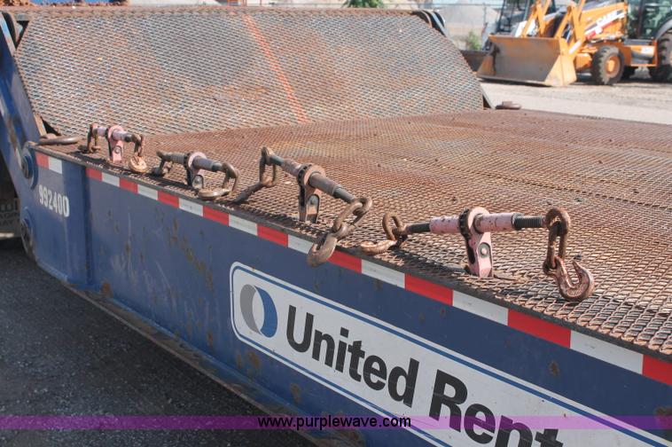 image for item C2783 2007 Trail-Eze TE701 48' heavy duty slide axle trailer