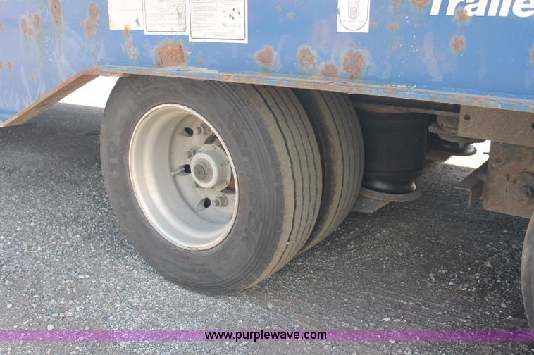 image for item C2783 2007 Trail-Eze TE701 48' heavy duty slide axle trailer