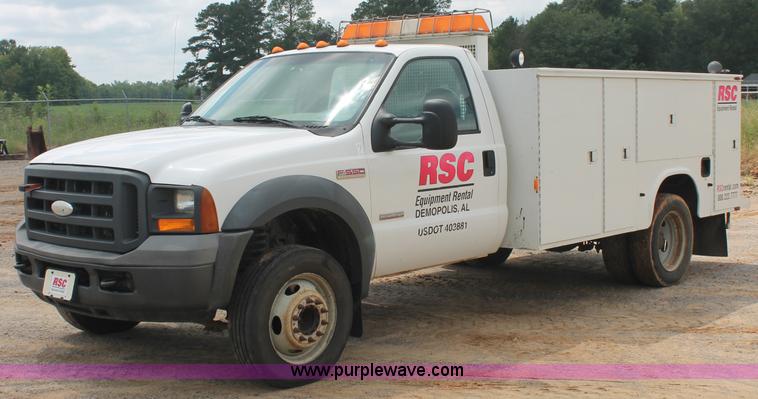 image for item C2790 2005 Ford F550 XL Super Duty service truck