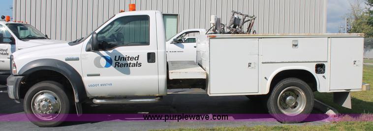 image for item C2791 2006 Ford F550 XL Super Duty service truck