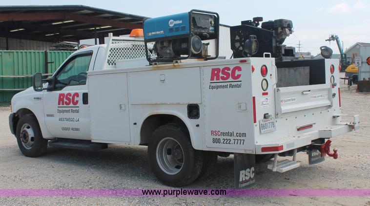 image for item C2795 2007 Ford F350 XL Super Duty service truck