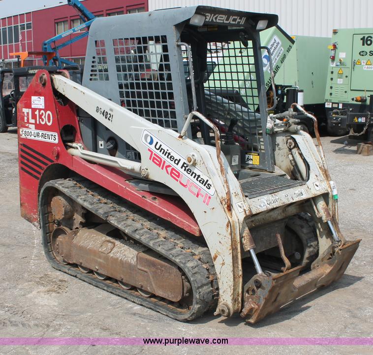 image for item C2799 2006 Takeuchi TL130 track skid steer