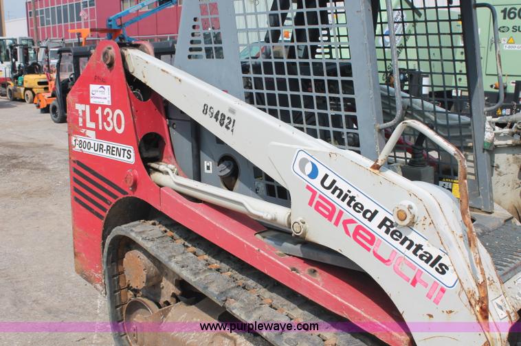 image for item C2799 2006 Takeuchi TL130 track skid steer