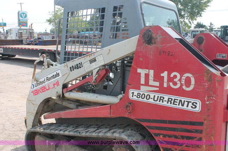 image for item C2799 2006 Takeuchi TL130 track skid steer