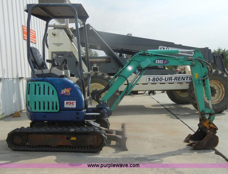 image for item D4631 2007 IHI 15NX2 mini excavator